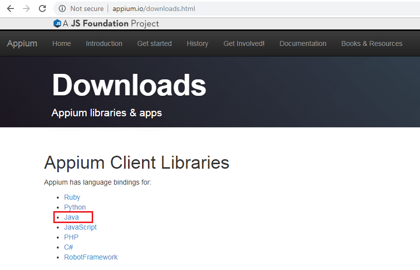 Test Automation Downloads