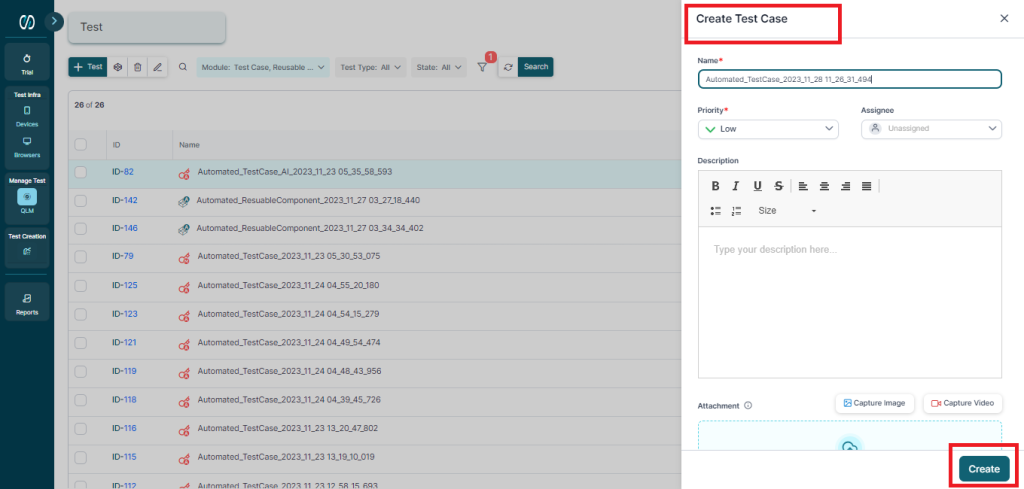 How to create automate tests in pcloudy-2