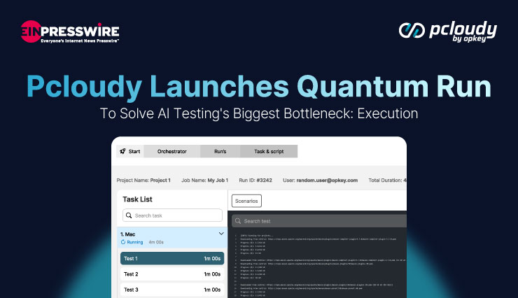pcloudy launches quantum run to solve ai testing's biggest bottleneck execution