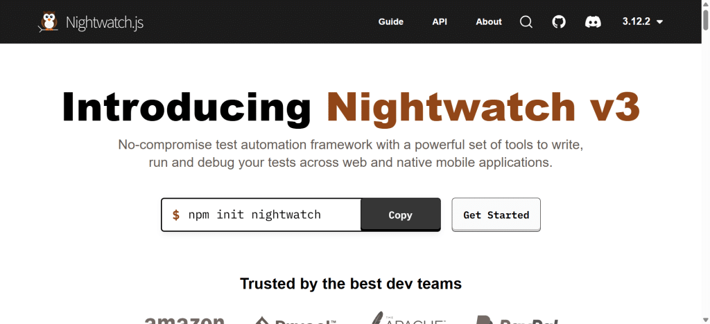 nightwatch-nodejs--end-to-end-testing-framework